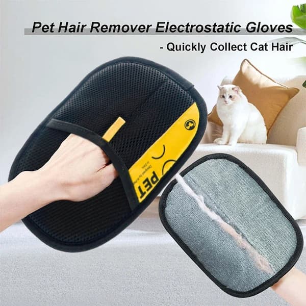 Luva Removedora de Pelos Pet – Reutilizável e Eletrostática